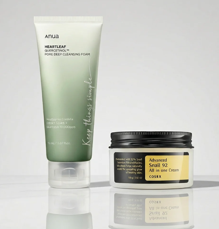 Acne-Prone Skin Mini – Cleanse & Heal Duo