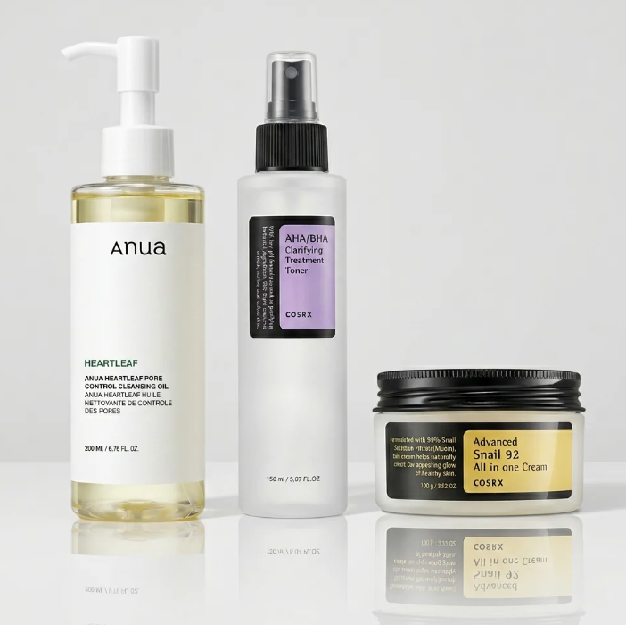 Oily Skin: Midi – AHA/BHA Exfoliation + Hydration