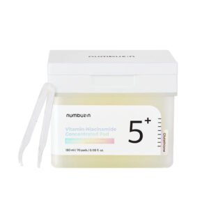 Numbuzin No.5 Vitamin-Niacinamide Concentrated Pad 180ml (70 Pads) – 180ml (70 Pads)