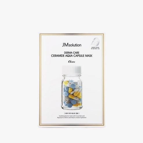 JMSolution derma care ceramide aqua capsule mask clear - 30ml*10ea