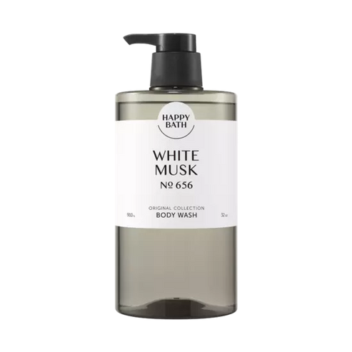 HAPPY BATH WHITE MUSK BODY WASH - 910g/No>656