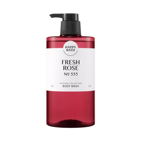 HAPPY BATH BALCK ROSE BODY WASH - 760g/No546