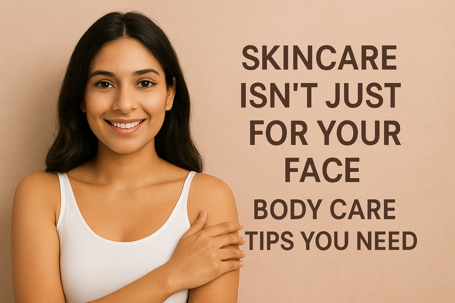 Skincare Isn’t Just for Your Face - Body Care Tips You Need